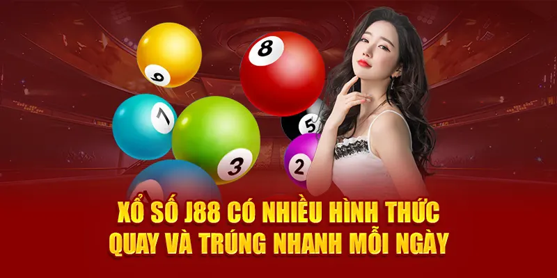 Các hình thức xổ số J88 gồm truyền thống, điện tử và vé số nhanh